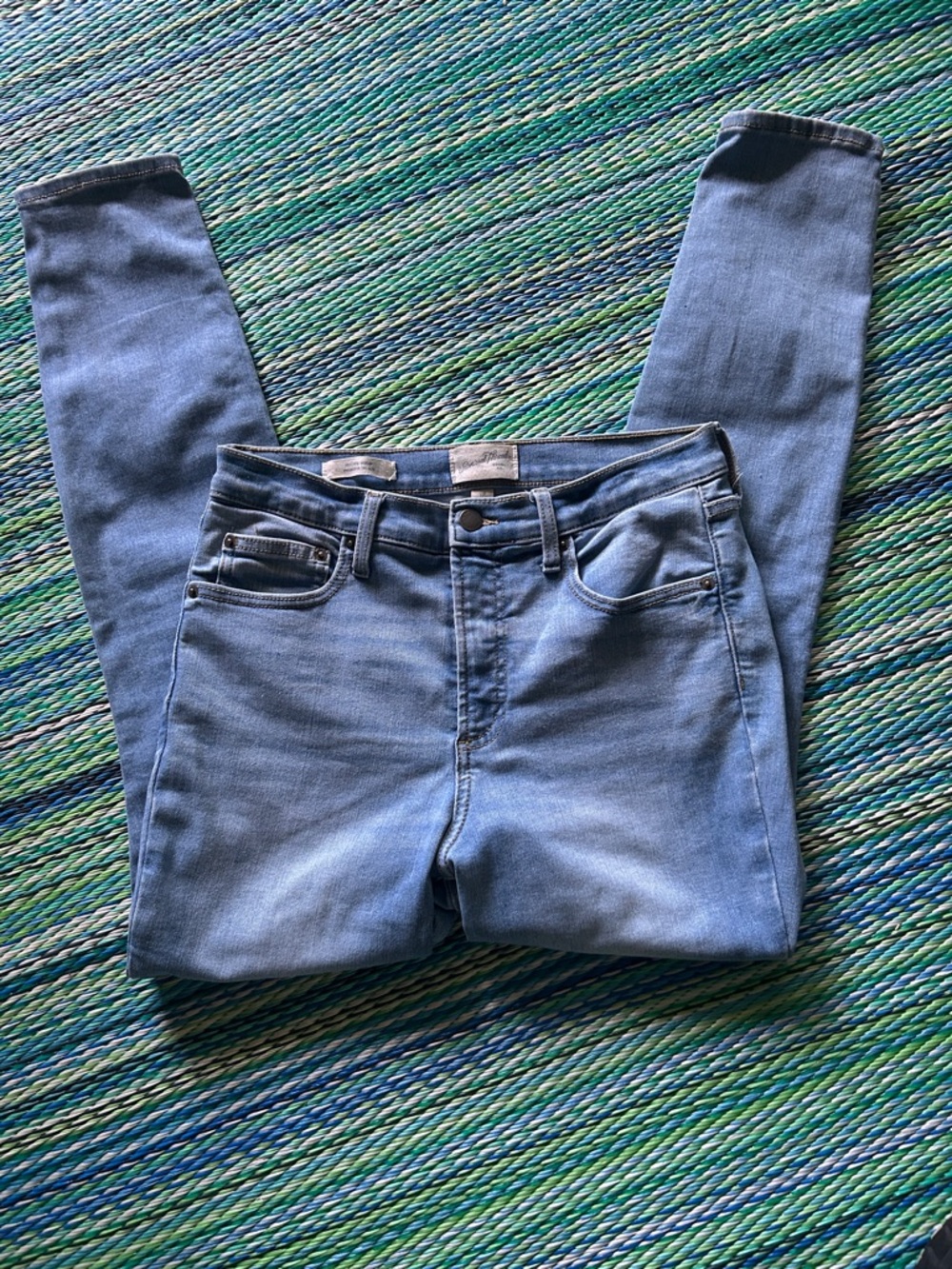 Universal Thread Pale Blue High-Rise Skinny Jeans